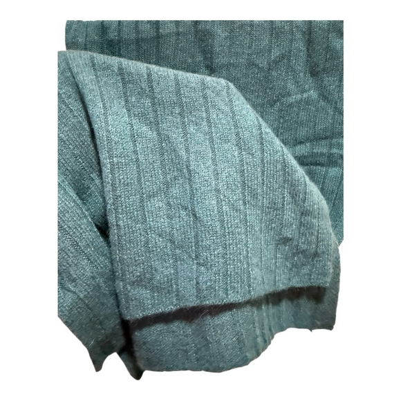 Charter Club Luxury 100% Cashmere Ribbed Scarf – Deep Alpine Green – NWT - Picture 7 of 13